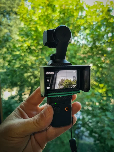 Loa che nắng màn hình DJI Osmo Pocket 3 in 3D cực tiện lợi - Image 4