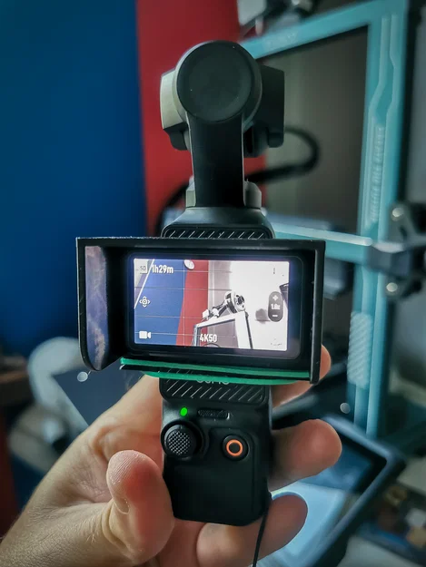 Loa che nắng màn hình DJI Osmo Pocket 3 in 3D cực tiện lợi - Image 7