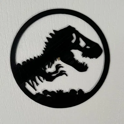 Tranh treo tường Logo Jurassic Park (Wall Art)