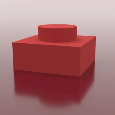 Mô hình LEGO Plate 1x1: Tự in linh kiện lắp ráp chất lượng cao