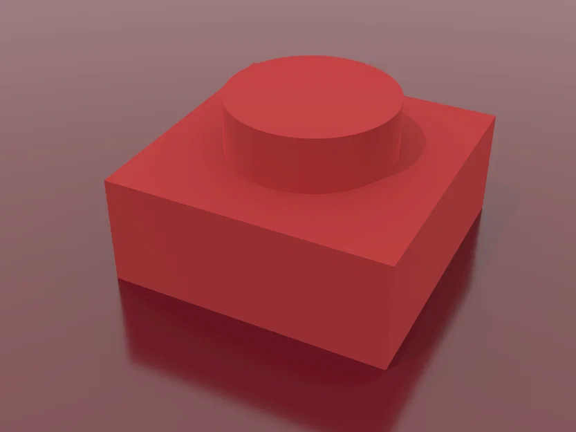 Mô hình LEGO Plate 1x1: Tự in linh kiện lắp ráp chất lượng cao - Image 2