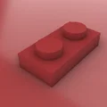 Mô hình in 3D LEGO Plate 1x2 - Tương thích chuẩn và dễ dàng lắp ráp - Thumbnail 2