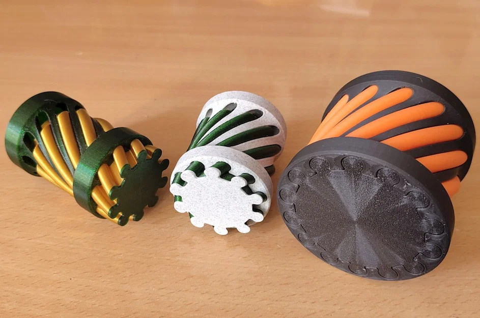 Hộp xoay mở với khóa click “khó đoán” (Twist container click lock) - Image 3