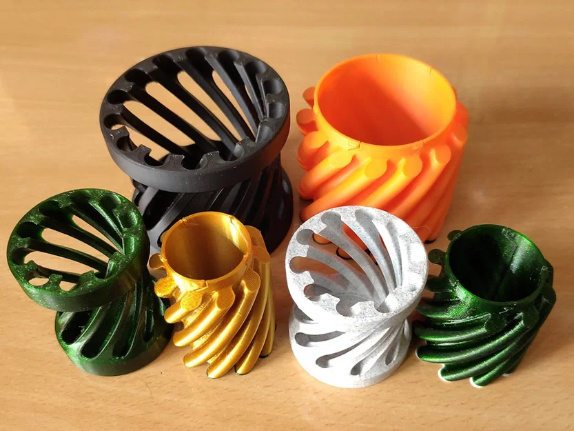 Hộp xoay mở với khóa click “khó đoán” (Twist container click lock) - Image 4