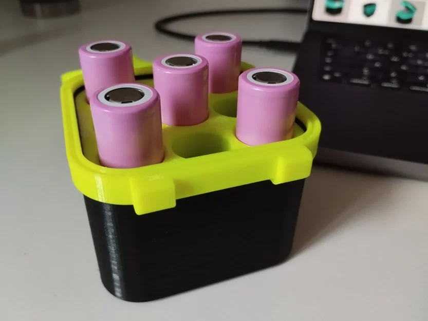 Hộp đựng pin 18650 3x3 - Image 4