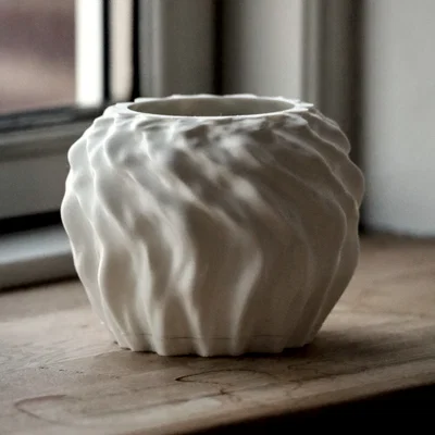 Pot 14 - Chậu đơn giản kèm khay hứng nước