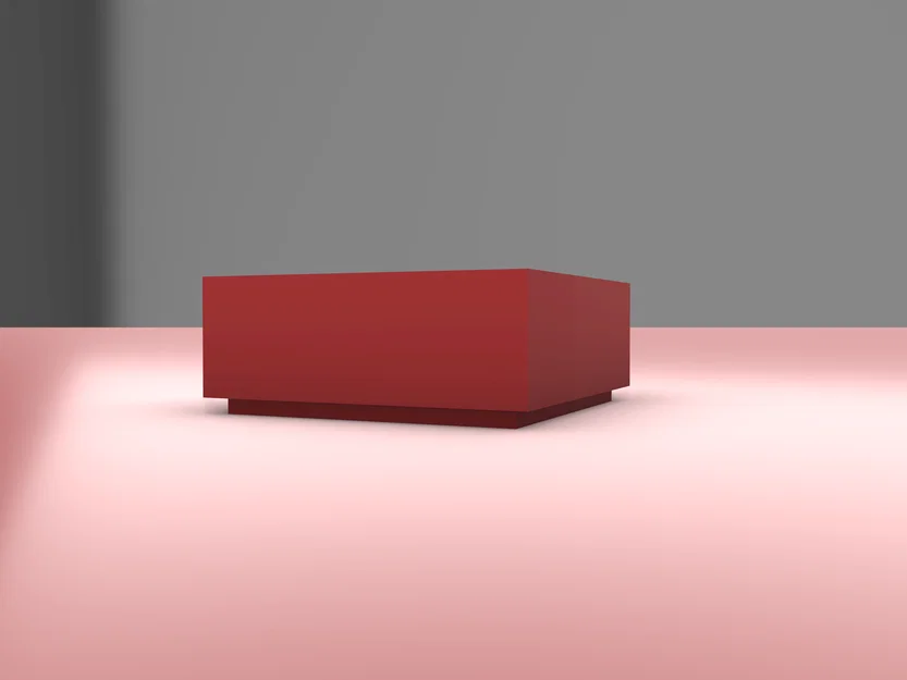 Tấm gạch phẳng 1x1 (LEGO Flat Tile 1x1) - Mô hình in 3D tối ưu - Image 1