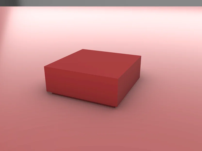 Tấm gạch phẳng 1x1 (LEGO Flat Tile 1x1) - Mô hình in 3D tối ưu - Image 2