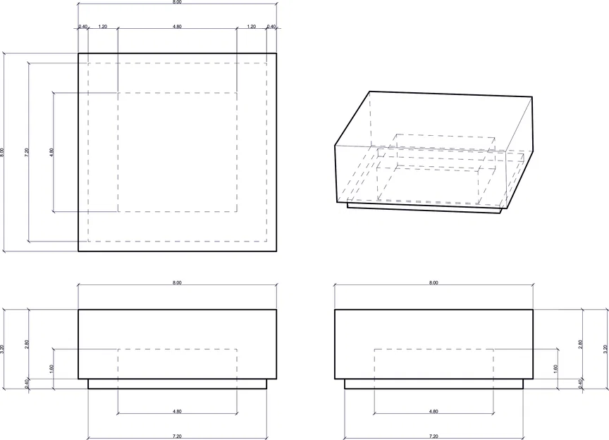 Tấm gạch phẳng 1x1 (LEGO Flat Tile 1x1) - Mô hình in 3D tối ưu - Image 4
