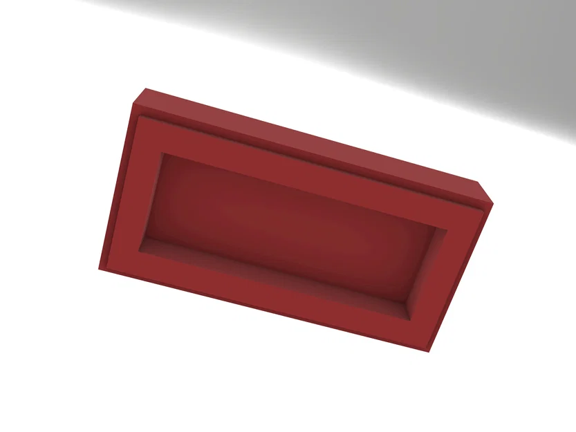 Mô hình 3D gạch phẳng LEGO Flat Tile 1x2 dùng cho in 3D - Image 3