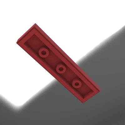 Mô hình gạch phẳng LEGO 1x4 (LEGO Flat Tile 1x4) chất lượng cao