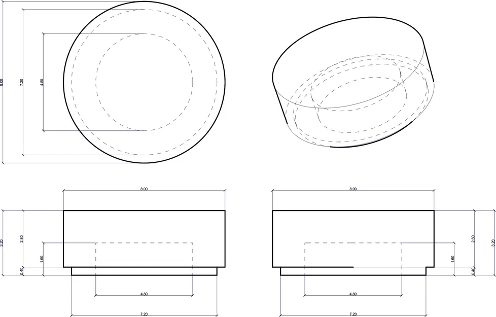Mảnh ghép tròn LEGO Round Flat Tile 1x1 (Mô hình in 3D) - Image 4