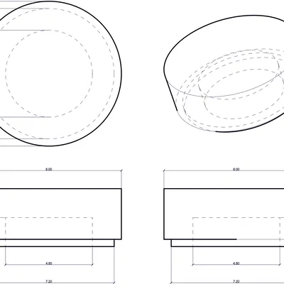 Mảnh ghép tròn LEGO Round Flat Tile 1x1 (Mô hình in 3D)