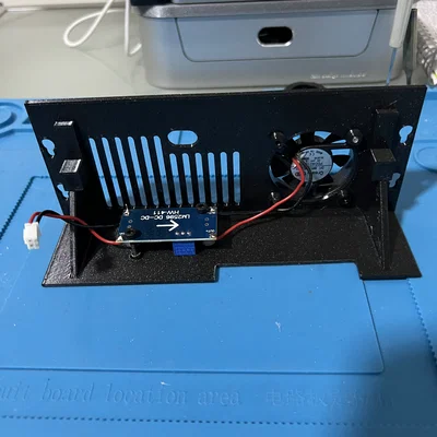 Nắp hộp Buddy cải tiến cho máy in Prusa XL (Tích hợp quạt và DC-DC)