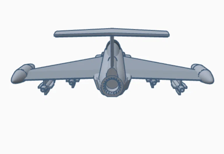 Fighter Jet đa nhiệm/đánh chặn – máy bay quân sự tabletop, để bàn (cool model) - Image 1