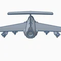 Fighter Jet đa nhiệm/đánh chặn – máy bay quân sự tabletop, để bàn (cool model) - Thumbnail 1