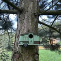 Nhà chim 3D hình xe caravan cổ điển trang trí sân vườn - Thumbnail 2