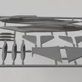 Mô hình lắp ráp máy bay chiến đấu F18 Kitcard in 3D cực dễ - Thumbnail 5