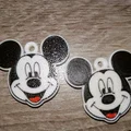 Přívěšek Mickey , Minnie – Móc khóa 3D in nhiều màu - Thumbnail 1