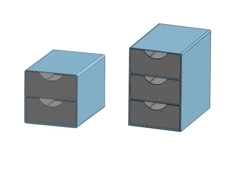 Tủ ngăn kéo để bàn 3D (Nicknack Desk Drawer) - Giải pháp lưu trữ thông minh - Image 2