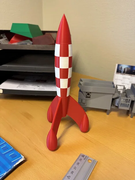 Tintin moonrocket – Tên lửa Mặt Trăng Tintin - Image 1