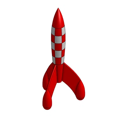 Tintin moonrocket – Tên lửa Mặt Trăng Tintin