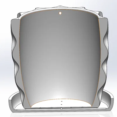 Chậu hoa có khay hứng nước liền (Flowerpot with integrated underpan)