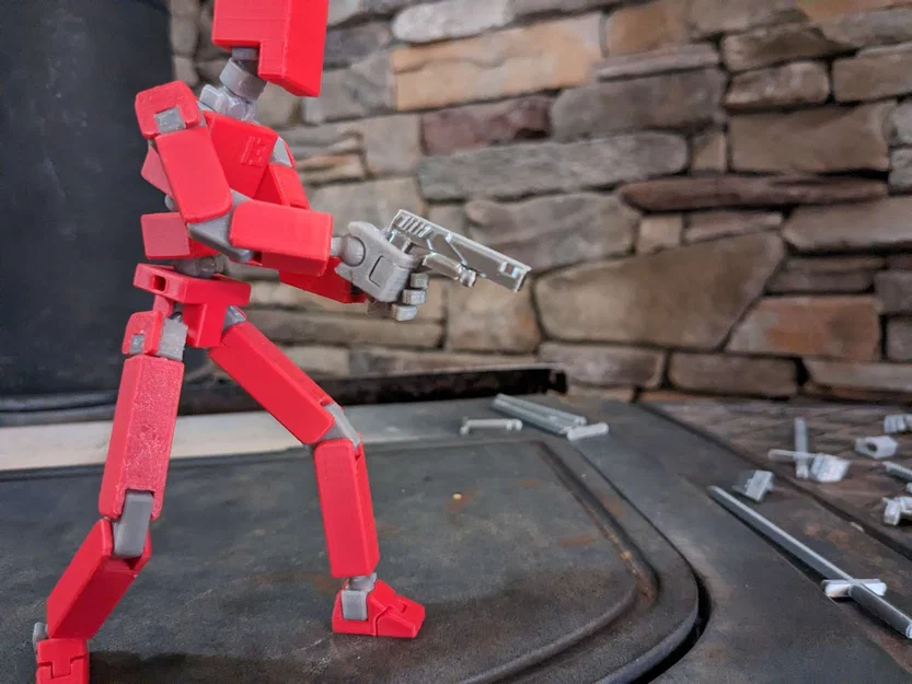 Mô hình Smart Pistol MK 13 cho robot 13 class in 3D siêu ngầu - Image 1