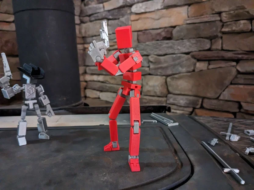 Mô hình Smart Pistol MK 13 cho robot 13 class in 3D siêu ngầu - Image 3