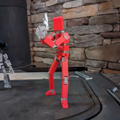 Mô hình Smart Pistol MK 13 cho robot 13 class in 3D siêu ngầu