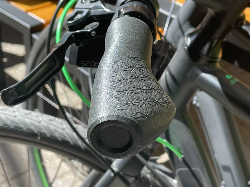 Tay nắm xe đạp họa tiết Nhật Asanoha (Asa-no-ha) - Image 2