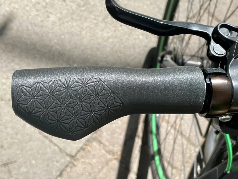 Tay nắm xe đạp họa tiết Nhật Asanoha (Asa-no-ha) - Image 5