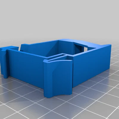 Khung Gá Keystone Gắn Thanh DIN Rail Tiện Lợi Cho Tủ Rack