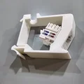 Ngàm gắn Keystone lên thanh ray DIN (DIN Rail Keystone Mount) tùy chỉnh - Thumbnail 2