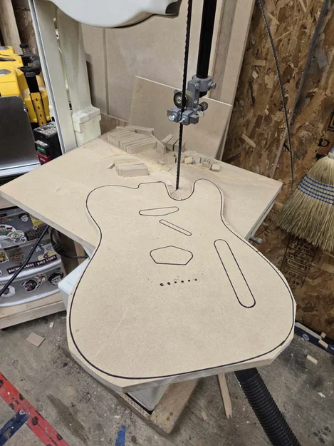 Telecaster Neck Pocket và Router Template - Image 1