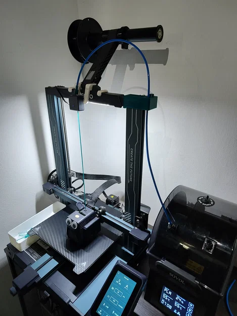 Giá đỡ ống dẫn nhựa PTFE cho Elegoo Neptune 3 Pro - Image 3