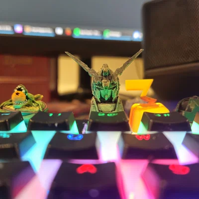 Keycap Gundam Unicorn (Destroy Mode)