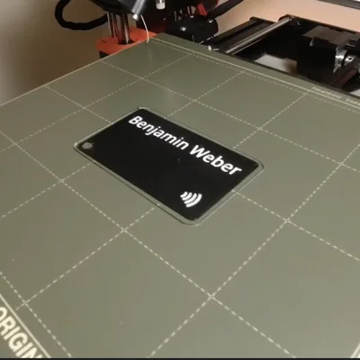 DIY NFC Business Card / Thẻ cá nhân NFC tự làm