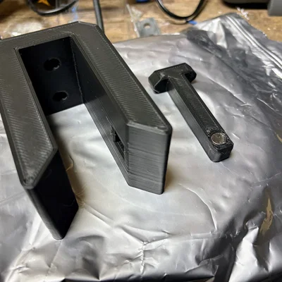 Giá treo xe đạp tường Maglock (parametric)