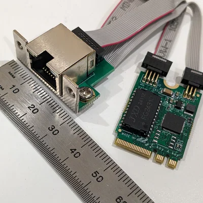 Pát gắn adapter Ethernet 2.5G cho Optiplex Micro 7050