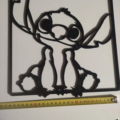 Mô hình trang trí Stitch (hai mẫu)