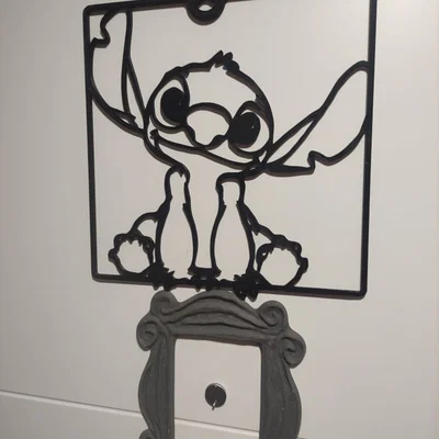 Mô hình trang trí Stitch (hai mẫu)