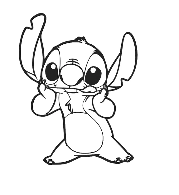 Mô hình trang trí Stitch (hai mẫu) - Image 6