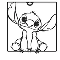 Mô hình trang trí Stitch (hai mẫu) - Thumbnail 12