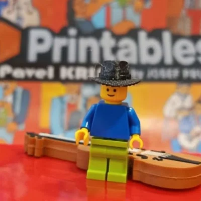 Mũ thời trang in 3D cho nhân vật LEGO cực chất