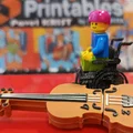 Mô hình xe lăn cho nhân vật LEGO - Tự in 3D tại nhà - Thumbnail 1