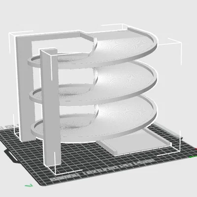 Đường đua xoắn ốc cho xe Hot Wheels và Matchbox