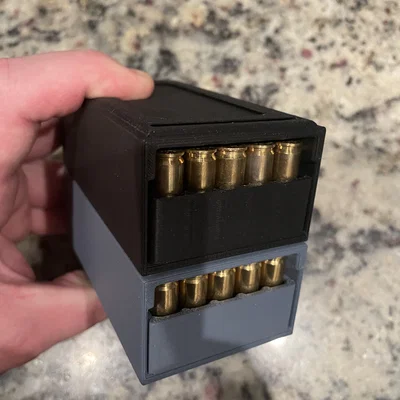 Remix hộp đạn mỏng cho đạn súng lục .40 (40 caliber pistol slim ammo box)