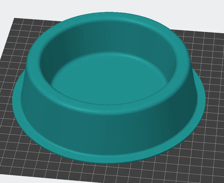 Mẫu Bát Đựng Thức Ăn Cho Thú Cưng (Dog Bowl) In 3D Đơn Giản - Image 1