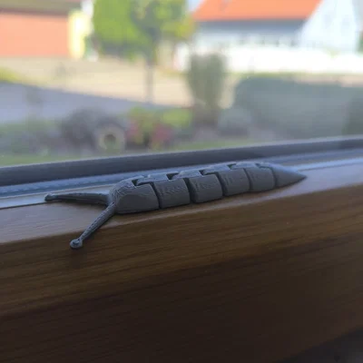 Mô hình ốc sên khớp nối linh hoạt 3D (Articulated Slug)